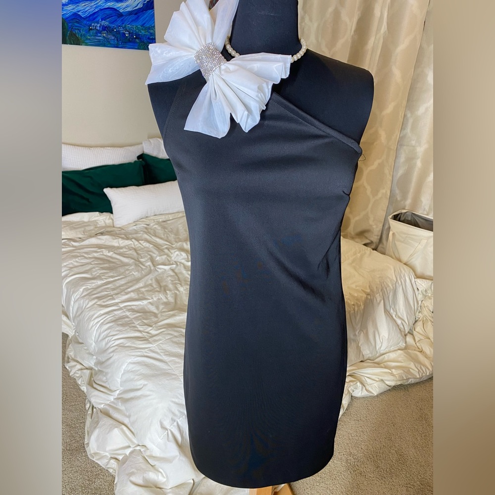 New York & Co Black Cocktail Dress NWT - Picture 6 of 6